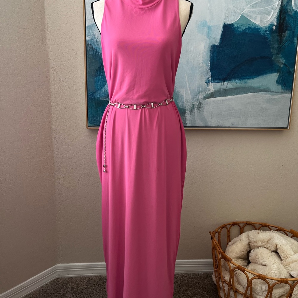 AFRM Vibrant Pink Maxi Dress